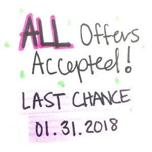 🎉💕CLOSET CLOSING January 31, 2018💕🎉